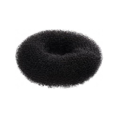 Circular bow padding 3,5 cm black