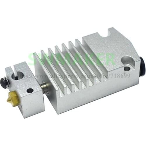 3D Printer Parts 2 in 1 out Hotend Extruder High Quality Aluminum Alloy