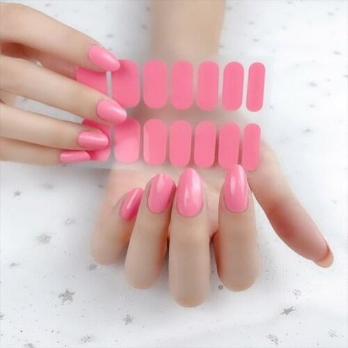 Pure Solid Color Nail Wraps DIY Decals Plain Stickers Nail Sticker set Minimalist Design Nail Strips Nail Designs Nail Strips