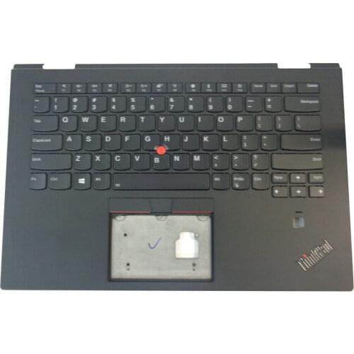 Lenovo Thinkpad X1 Yoga 3rd Gen Palmrest w/ Keyboard SM10M69917 01LX788