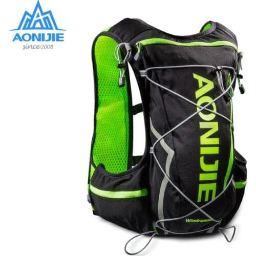 AONIJIE E904 Men Women Nylon 10L Outdoor Bags Hiking Backpack Vest Professional Marathon Running Cycling Backpack Bag