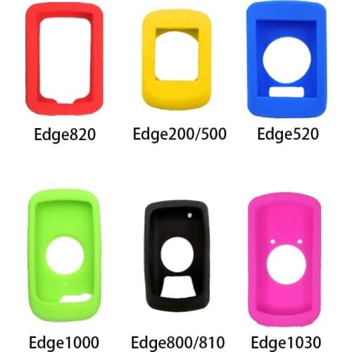 Silicone Shock Protection Cover Case For Garmin Edge 820 520 200 500 MTB Road Bike Bicycle GPS Computer With Film