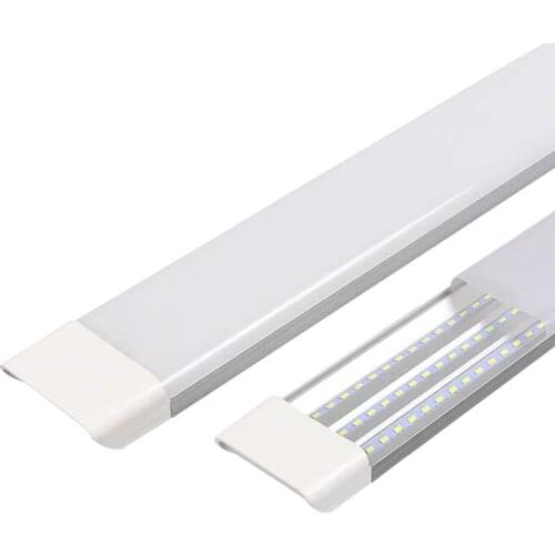 10pcs T8 Led Tube Light Bar Light Hard Strip Workshop 30cm 15w 60cm 30w 45w Led Flat Batten Light Tri-proof 3 Linear led Light