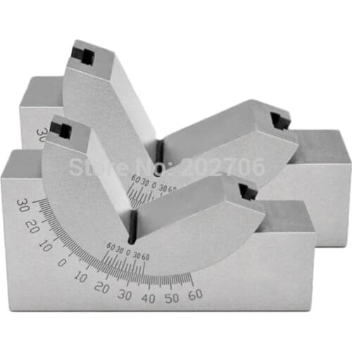 Angle block angle gauge AP25 Precision Gauge Micro Adjustable Angle V Block Milling Setup 0 to 60 Degree angle plate