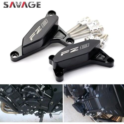 Engine Case Slider Crash Protector For YAMAHA FZ-8 FZ8 Fazer 2010-2016 FZ1 FZ1N 2006-2016 14 Motorcycle Accessories Guard Cover