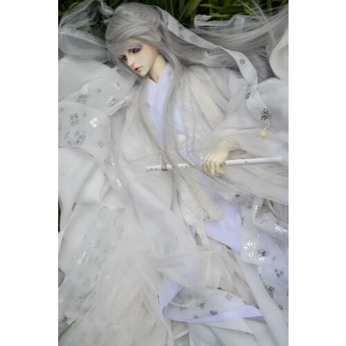 1/3 BJD Clothes Chinese Ancient Costume Hanfu Samurai Outfit Set for BJD/SD SD13 SSDF ID75 Strong Uncle Doll Accessories C1058