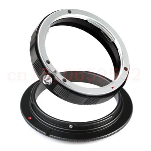 2 in 1 E0S-58MM Rear Lens Protection Ring 58mm Macro Reverse Ring Adapter For EF Mount