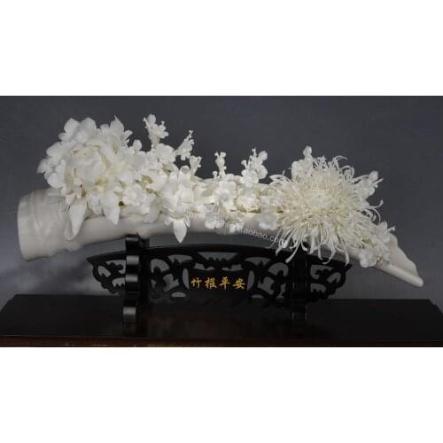 20 inch pure handmade porcelain flower ornaments A family letter reports peace. creative arts and crafts ceramics Home Furnishin