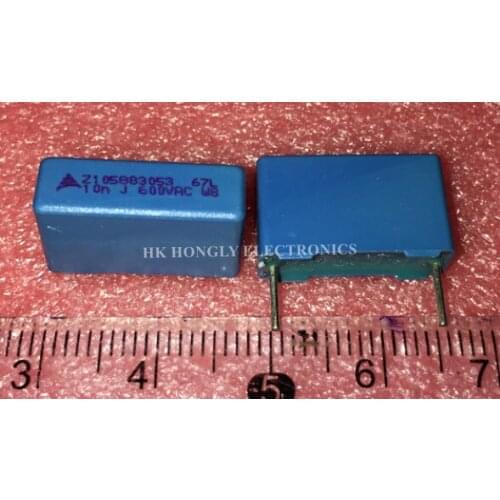 20PCS B32672 67L 600V 0.01UF 0.015UF 0.022UF 10NF 15NF 22NF 103J 153J 223J P=15mm Film Capacitor