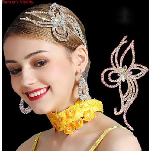 Belly Dance Dance Accessories Professional National Dance Modern Dance High Quality Latin Dance Headdress