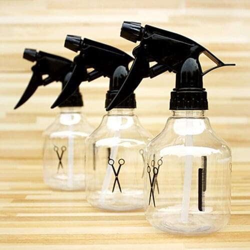 250ML Hairdressing Spray Bottle Salon Barber Hair Tools Water Sprayer Multifunctional Water Flowers Clean Windows Plastic Bottle
