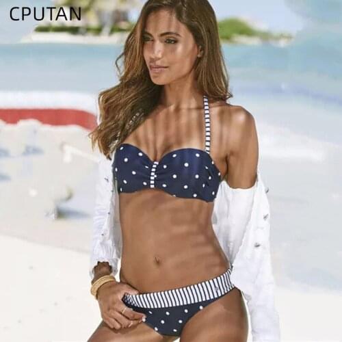 CPUTAN Polka Dot Swimwear