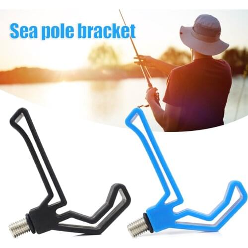 2 PCS Fishing Rod Holders Durable Resuable Long Lasting Portable Detachable Convenient for Bank Fishing ALS88