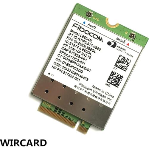 L850-GL LT4210 FDD-LTE TDD-LTE 4G Card 4G Module SPS#917823-001 For 430 440 450 G5 Notebook