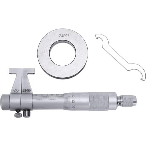 Micrometer Caliper Gauge 25-50Mm Inside Micrometer For Inside Measurement Inner Diameter