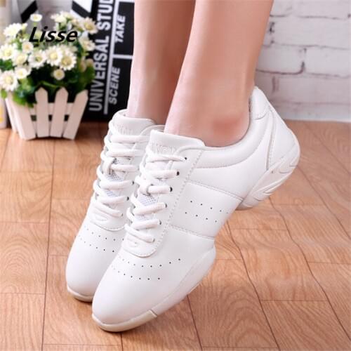 2020 Competitive Aerobics Shoes Women Ladies Breath Fitness Dance Shoes Men Dance Sneakers Jazz Dancing Practice Shoes