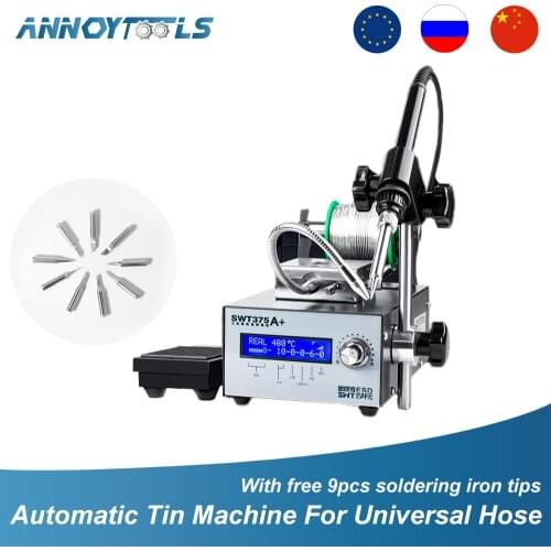Soldering Machine Industrial Grade Digital Display Automatic Soldering Station Constant Temperature Solder Iron Welding Tips