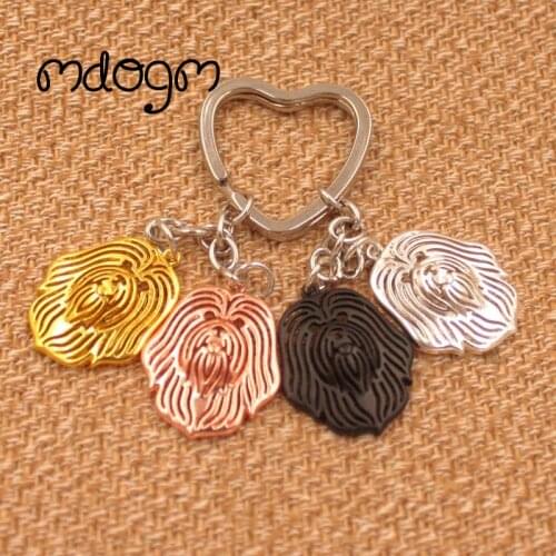 Cute Lowchen Dog Animal Purse Handbag Charm Handmade Pendant Keychain For Bag Car Women Men Girls Boys Love Jewelry K116