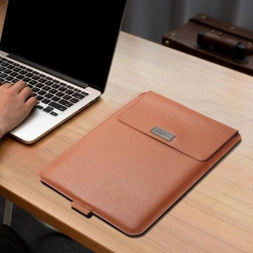 Portable Clutch Bag with Heat Dissipation Function for Laptop Holder Inner Bag with PU Material Holder