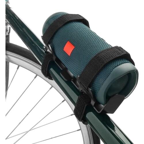 066A Portable Speaker Mount Adjustable 2 Strap Style Roll Bar Holder Bike Speaker Portable Bike Bluetooth-compatible Speaker