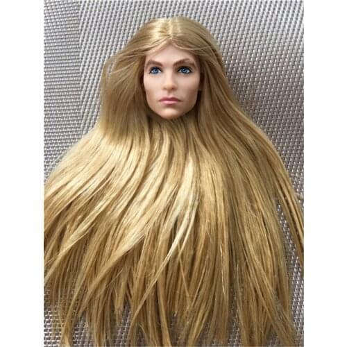 Rare Global Limited Coleection Doll Head Prince Ken Heads Korean Idol Potter Boy Head DIY Dressing Hair Toys