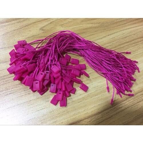 Pink hang tag seal/ hang tag cord / hangtag string /black hangtag seal / black hangtag string/string