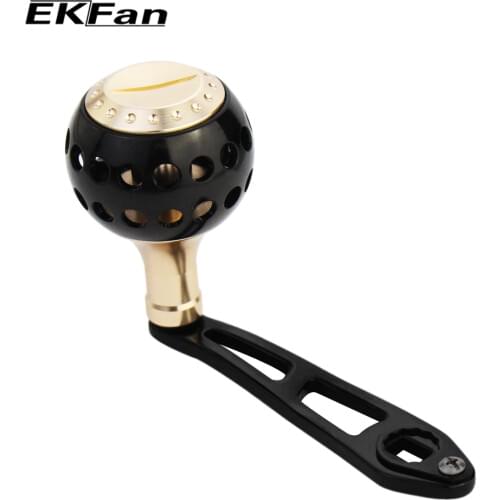 EKFan Aluminum Alloy Fishing Reel Rocker Strong Durable Single Handle 8*5MM for Dai Fishing wheel accessories