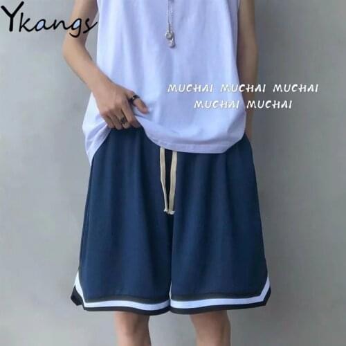 Summer Harajuku High Waist Gym Home Fitness Shorts Female Loose Casual Korean Style Sports Baggy Cycling Women Bicycles Shorts