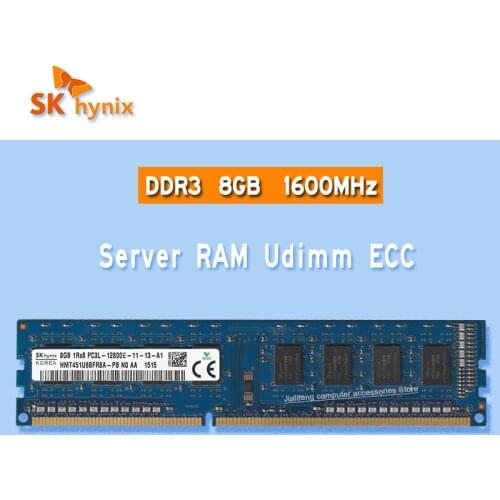 SK hynix Server ddr3 8GB 1600MHz ECC Workstation Memory RAM PC3 12800E