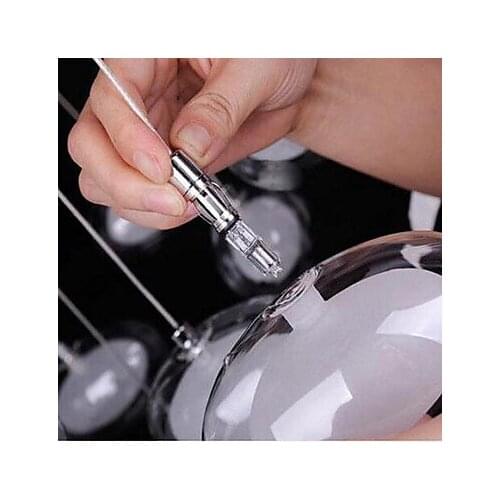 Modern Brief Goose eggs double white color glass Ball ceiling light for Living Room bedroom lamp 80*80cm