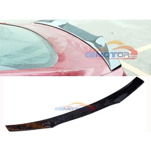 A Style New Best Forged Carbon Fiber rear lip Spoiler wing For Ford Mustang Coupe 2doors 2015UP F002D