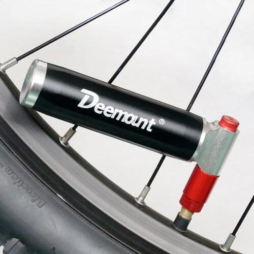 3-color bicycle pump mini portable co2 air pump presta schrader riding emergency air pump aluminum alloy without bottle