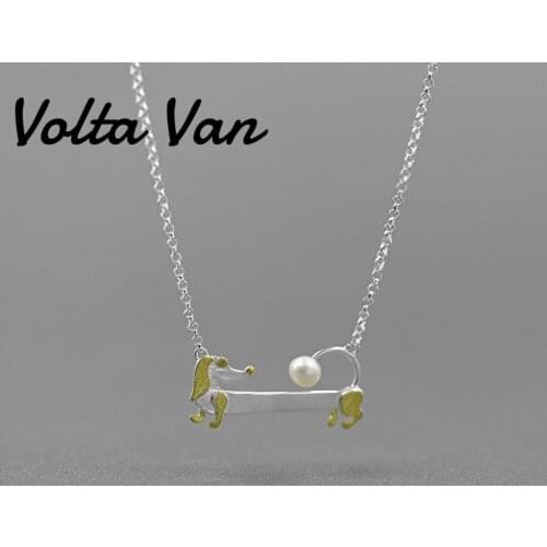 Женские ожерелья из жемчуга Volta Van China At AliExpress