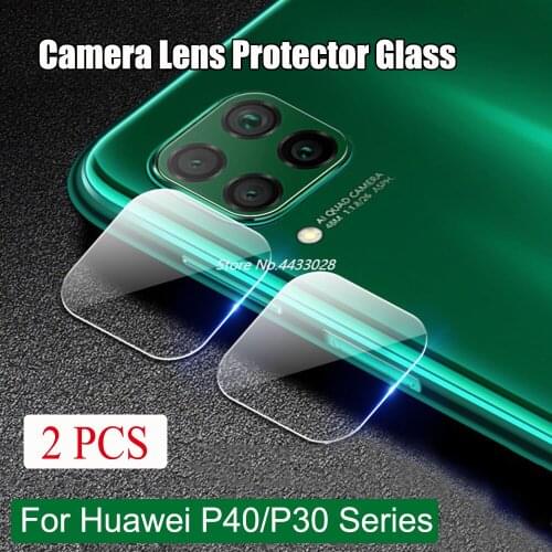 Camera Lens Protective Glass on For Huawei P40 Lite P30 P20 Pro P Smart 2019 Back Camera Protector Tempered Glass P 40 P 30 Lite