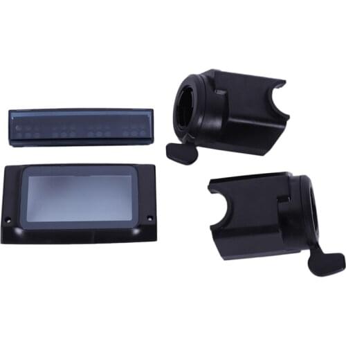 NEW-Lcd Display Protect Shell Cover With Accelerator Brake Handle Led Light Cover For Kugoo S1 S2 S3 Electric Scooter