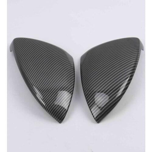 For Volkswagen Golf 7 MK7 GTI Golf7 2013 2014 2015 2016 2017 2018 Carbon Fiber Rear View Mirror Cover Trim Rearview Mirror Cas