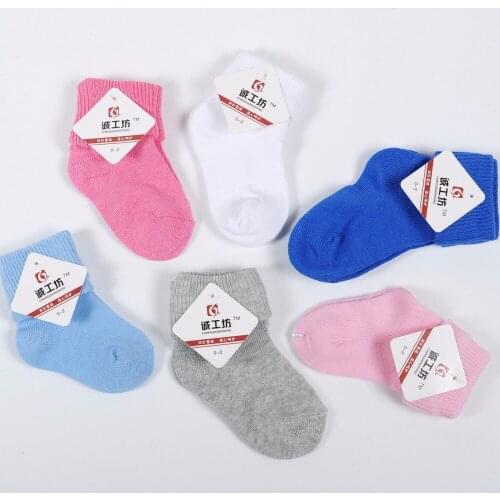 10 pcs=5pairs=1 lot spring&autumn new cotton relent baby socks baby girl boy socks brand 0-2 year socks kids