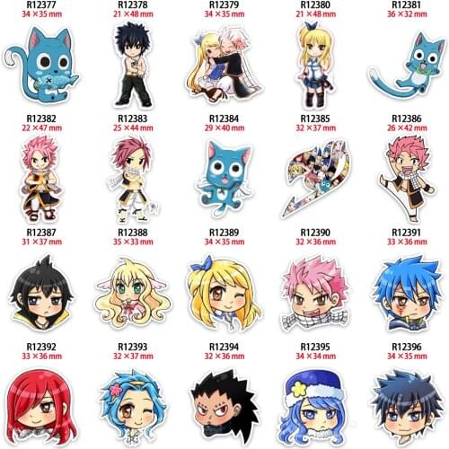 10pcs Cute Cartoon Character Resin Planar for Hair Bows DIY Craft Embellishments