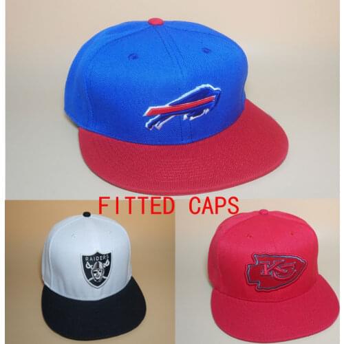2021 Fashion Fitted Hats Running Cool Baseball Football Adult Flat Hip Hop Outdoor Caps Men Women Full Closed Gorra Wholesale