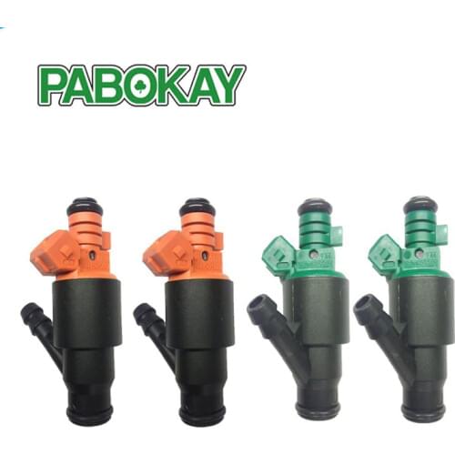 4 pieces x ORIGINAL Fuel Injector For 95-02 Kia Sportage 2.0 two green 0280150502 and orange 0280150504