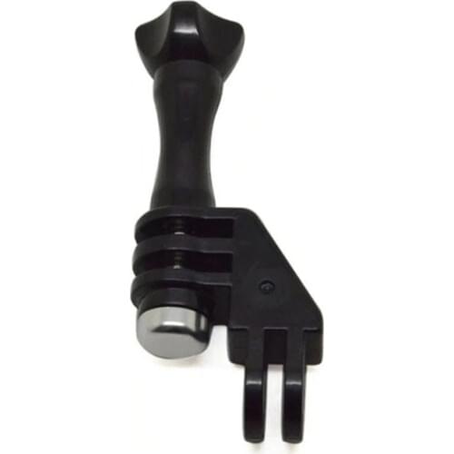 90 Degree Direction Adapter Elbow Mount with Thumb Screw for GoPro Hero 7/6/5/4/3/3 /2/1 For SJCAM SJ4000 5000 Black