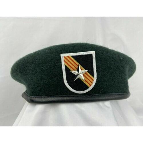 VIETNAM WAR US ARMY 5ST SPECIAL FORCES BERET 1STAR BRIGADIER GENERAL ARMY CAP armyshop2008