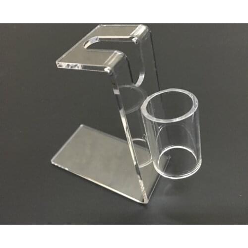 Tattoo Machine Holder Stand Transparent Acrylic Tattoo Gun Supply Stand Rack Accessory for Tattooist