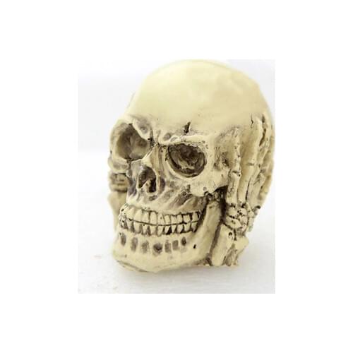 Halloween Skull Candle Mold Skull Cake Mold Cover Ears Skulls Soap Mold Resin Clay Aroma Stone Molds for Soap Making Silicone