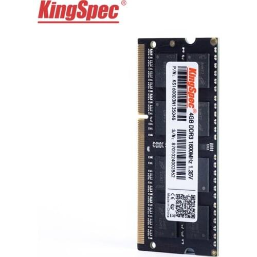 KingSpec memoria ram ddr4 4GB 8GB 16GB 32GB 2400 2666 3200 RAM for Laptop Notebook Memoria RAM DDR4 1.2V Laptop RAM