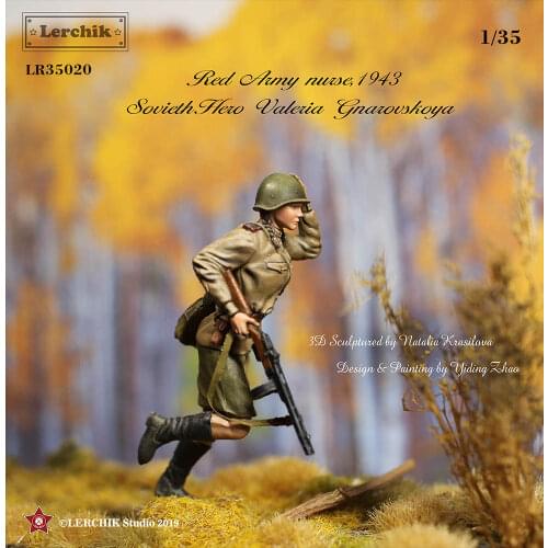 [Lerchik] LR35018 1/35 Red Army Nurse 1943 (Sovieth Hero Valeria Gnrovskaya)