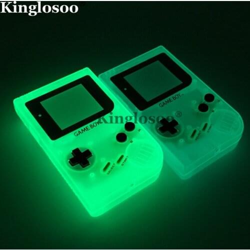 Best luminous full housing shell case for Nintendo gameboy classic GB DMG GBO rubber pads button