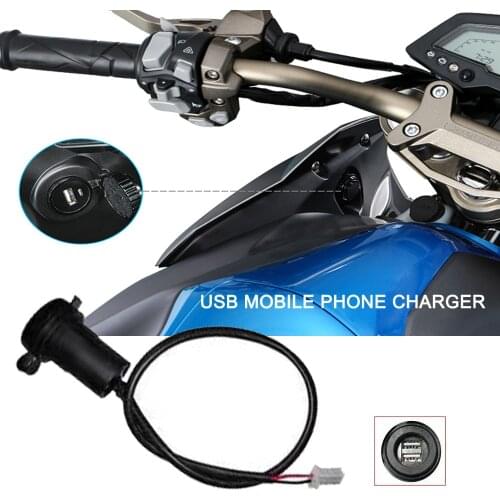 Motorcycle Multifunctional Dual USB Mobile Phone Charger Adapter Motorcycle Accessories For ZONTES 310X 310R 310T 310V ZT310
