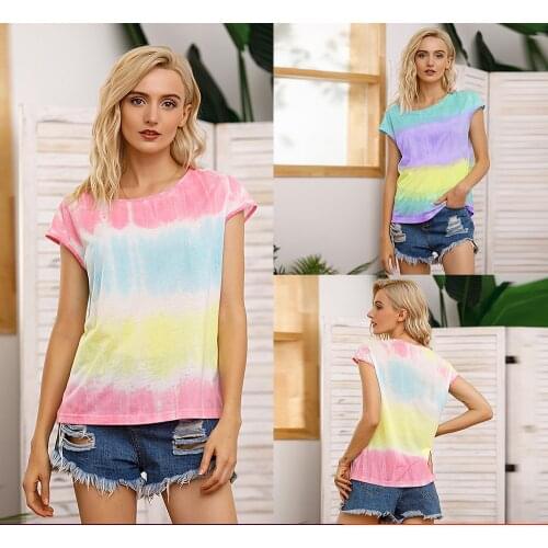 Multi Point Women's T-shirts With Print