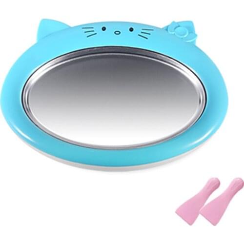 Cartoon Mini Ice Cream Maker Fried Yogurt Machine Summer Cool Ice Cream Maker Ice Cream Roller Rolling Machine For Kids